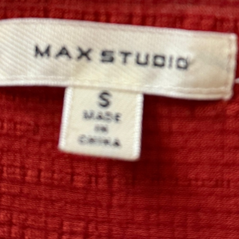 Max Studio Ruched Blouse with Drawstring Sleeves - image 3